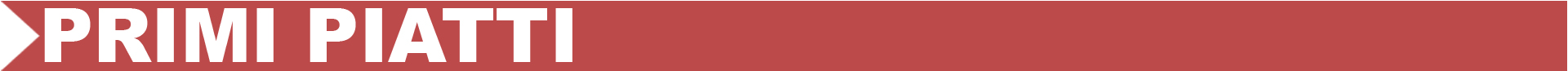 Banner menù di terra