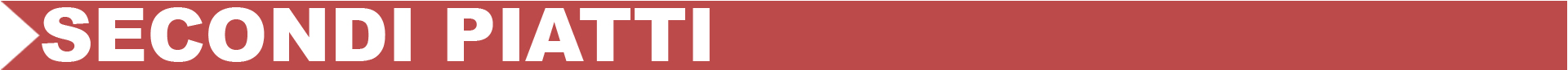 Banner menù di terra